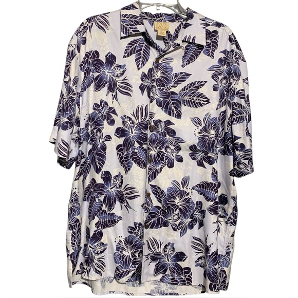 Jos. A. Bank Other - Jos A BANK hawaiian silk shirt L